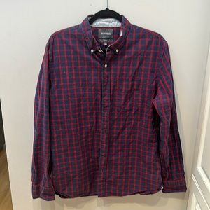 Bonobos dress shirt, slim fit, L